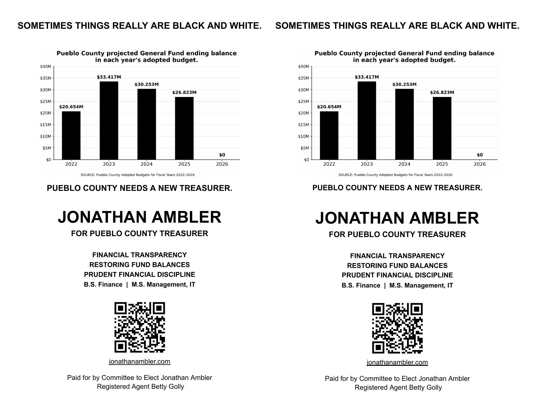 Preview of Jonathan Ambler campaign handout